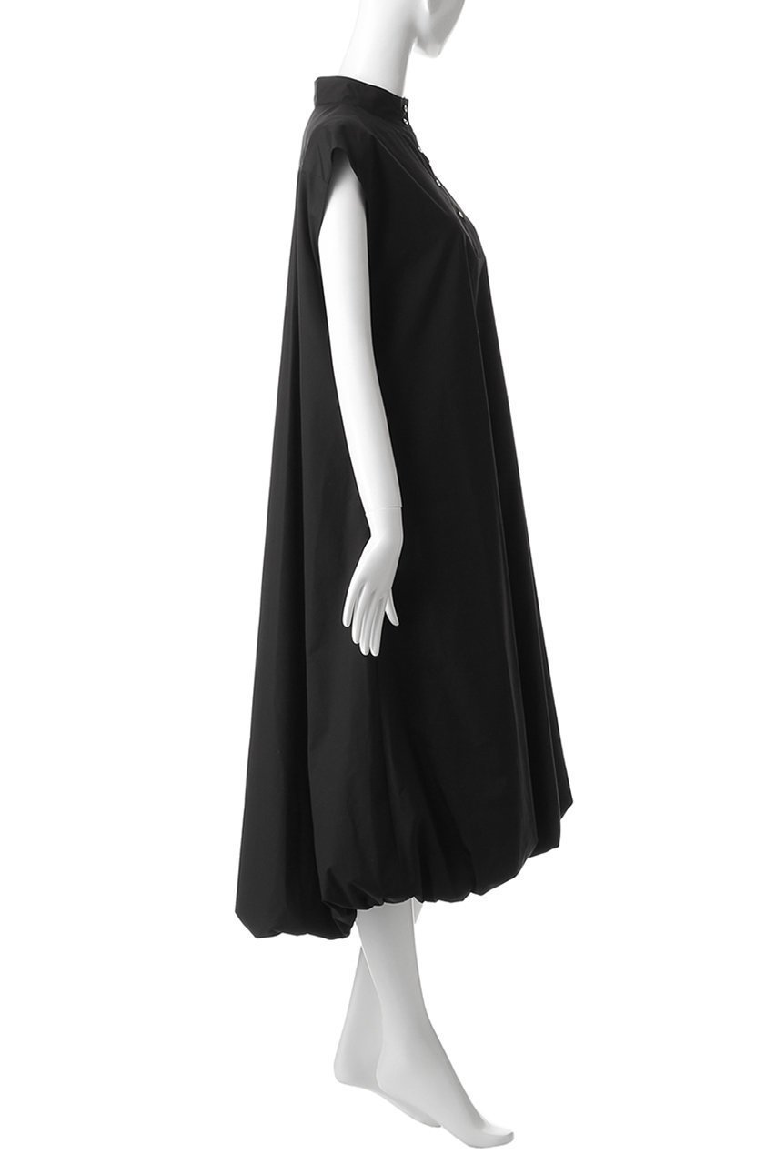 【ミディウミソリッド/MIDIUMISOLID】のn/slv baloon shirt OP ワンピース 人気、トレンドファッション・服の通販 founy(ファニー) 　ファッション　Fashion　レディースファッション　Fashion for Women　ワンピース　Dresses　チュニック　Tunic Tops & Dresses　カーディガン　Cardigan, Knitwear　ジャケット　Jacket, Outerwear　スタンド　Stand Collar, Upright Stand　スリーブ　Sleeve, Long Sleeve / Short Sleeve　チュニック　Tunic, Long Top　トレンド　Trend, Trending Now　バルーン　Balloon, Balloon Silhouette　パーティ　Party, Party Style　フレンチ　French, French Style　ロング　Long, Long-Length　エレガント 上品　Elegant　新作・新入荷　New Arrivals / New In　other-3|ID: prp329100004714099 ipo3291000000034057196