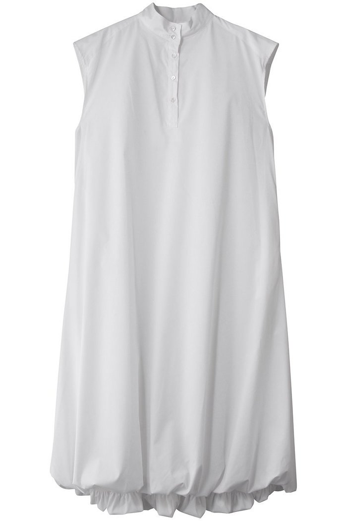 【ミディウミソリッド/MIDIUMISOLID】のノースリーブバルーンシャツワンピース インテリア・キッズ・メンズ・レディースファッション・服の通販 founy(ファニー) https://founy.com/ ファッション Fashion レディースファッション Fashion for Women ワンピース Dresses シャツワンピース / 1枚で着映えコーデ Shirt Dresses チュニック Tunic Tops & Dresses カーディガン Cardigan, Knitwear ジャケット Jacket, Outerwear スタンド Stand Collar, Upright Stand スリーブ Sleeve, Long Sleeve / Short Sleeve チュニック Tunic, Long Top トレンド Trend, Trending Now バルーン Balloon, Balloon Silhouette パーティ Party, Party Style フレンチ French, French Style ロング Long, Long-Length エレガント 上品 Elegant |ID: prp329100004714099 ipo3291000000036086047