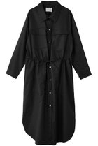 【ミディウミソリッド/MIDIUMISOLID】のワークシャツワンピース black|ID: prp329100004714101 ipo3291000000035321667