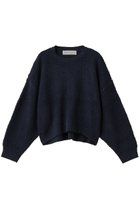 【ミディウミ/MidiUmi】のpile boa knit PO プルオーバー navy|ID: prp329100004714112 ipo3291000000036086069