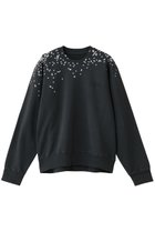 【エムエムシックス メゾンマルジェラ/MM6 Maison Margiela / MEN】の【MEN】ロゴ スウェットトップス 人気、トレンドファッション・服の通販 founy(ファニー) ファッション Fashion メンズファッション Fashion for Men トップス・カットソー Cut & Sew Tops パーカー・フーディー / カジュアルコーデ Hoodies & Parkas メンズシャツ Shirts アシンメトリー Asymmetrical Style スリーブ Sleeve, Long Sleeve / Short Sleeve ドット Polka Dot, Dot Pattern ロング Long, Long-Length 新作・新入荷 New Arrivals / New In A/W・秋冬 Autumn/Winter thumbnail ウォッシュドブラック|ID: prp329100004714114 ipo3291000000034057315
