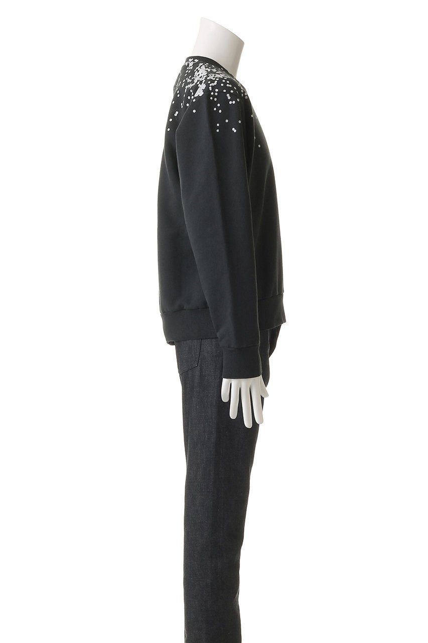 【エムエムシックス メゾンマルジェラ/MM6 Maison Margiela / MEN】の【MEN】ロゴ スウェットトップス 人気、トレンドファッション・服の通販 founy(ファニー) 　ファッション　Fashion　メンズファッション　Fashion for Men　トップス・カットソー　Cut & Sew Tops　パーカー・フーディー / カジュアルコーデ　Hoodies & Parkas　メンズシャツ　Shirts　アシンメトリー　Asymmetrical Style　スリーブ　Sleeve, Long Sleeve / Short Sleeve　ドット　Polka Dot, Dot Pattern　ロング　Long, Long-Length　A/W・秋冬　Autumn/Winter　other-3|ID: prp329100004714114 ipo3291000000035564584