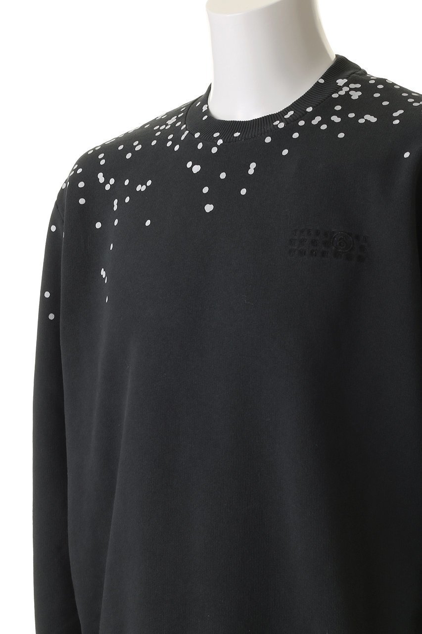 【エムエムシックス メゾンマルジェラ/MM6 Maison Margiela / MEN】の【MEN】ロゴ スウェットトップス 人気、トレンドファッション・服の通販 founy(ファニー) 　ファッション　Fashion　メンズファッション　Fashion for Men　トップス・カットソー　Cut & Sew Tops　パーカー・フーディー / カジュアルコーデ　Hoodies & Parkas　メンズシャツ　Shirts　アシンメトリー　Asymmetrical Style　スリーブ　Sleeve, Long Sleeve / Short Sleeve　ドット　Polka Dot, Dot Pattern　ロング　Long, Long-Length　A/W・秋冬　Autumn/Winter　other-5|ID: prp329100004714114 ipo3291000000035564587