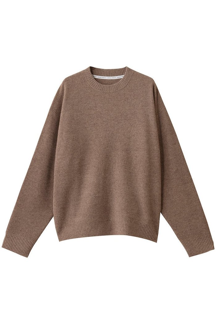 【ユニバーサルプロダクツ/UNIVERSAL PRODUCTS / MEN】の【MEN】WOOL CASHIMERE WAFFLE KNIT/ニット インテリア・キッズ・メンズ・レディースファッション・服の通販 founy(ファニー) https://founy.com/ ファッション Fashion メンズファッション Fashion for Men トップス・カットソー Cut & Sew Tops ニット・セーター / 定番トップス Knit Tops & Sweaters スリーブ Sleeve, Long Sleeve / Short Sleeve ロング Long, Long-Length ワッフル Waffle, Waffle Knit 定番 Standard, Basic Item |ID: prp329100004714117 ipo3291000000035564588