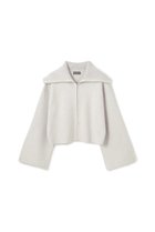 【アンクレイヴ/uncrave】の【10/1 12:00販売開始】カシミヤブレンドニット ジップアップブルゾン 人気、トレンドファッション・服の通販 founy(ファニー) ファッション Fashion レディースファッション Fashion for Women アウター Coat / Outerwear Collection ブルゾンジャケット・スポーティアウター Blouson Jackets トップス・カットソー Cut & Sew Tops ニット Knit Tops & Sweaters レディースパーカー・カジュアルフーディー Casual Hoodies & Sweatshirts なめらか Smooth, Silky Texture トレンド Trend, Trending Now パーカー Hoodie, Parka フォルム Silhouette, Form フレア Flare, Flared 新作・新入荷 New Arrivals / New In thumbnail オートミール|ID: prp329100004714120 ipo3291000000034057357