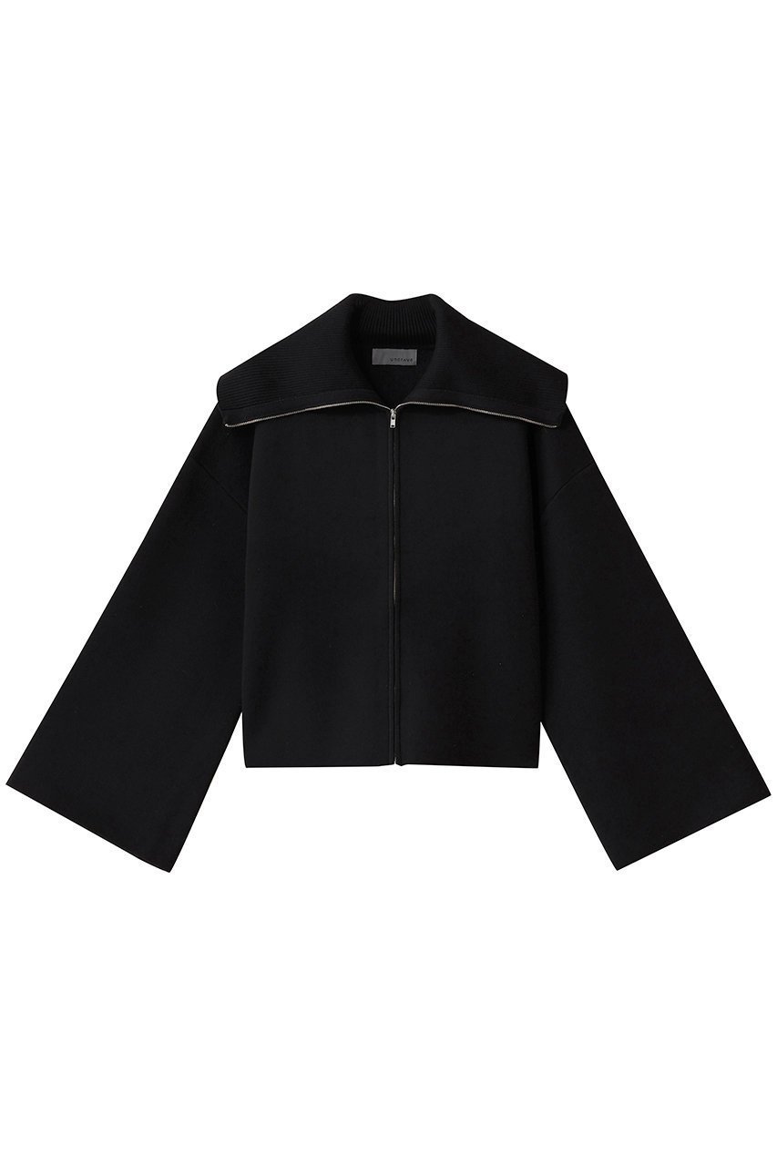 【アンクレイヴ/uncrave】のカシミヤブレンドニット ジップアップブルゾン インテリア・キッズ・メンズ・レディースファッション・服の通販 founy(ファニー) ファッション Fashion レディースファッション Fashion for Women アウター Coat / Outerwear Collection ブルゾンジャケット・スポーティアウター Blouson Jackets トップス・カットソー Cut & Sew Tops ニット Knit Tops & Sweaters レディースパーカー・カジュアルフーディー Casual Hoodies & Sweatshirts なめらか Smooth, Silky Texture トレンド Trend, Trending Now パーカー Hoodie, Parka フォルム Silhouette, Form フレア Flare, Flared ブラック|ID: prp329100004714120 ipo3291000000035321684