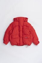 【プランク プロジェクト/PRANK PROJECT】のオーバーパファーダウンジャケット 人気、トレンドファッション・服の通販 founy(ファニー) ファッション Fashion レディースファッション Fashion for Women アウター Coat / Outerwear Collection レディースジャケット・軽アウター Jackets ジャケット Jacket, Outerwear スピンドル Spindle, Drawcord ダウン Down, Puffer フェザー Feather, Feather Detail 新作・新入荷 New Arrivals / New In 防寒 Cold Protection, Winter-Ready thumbnail RED(レッド)|ID: prp329100004714139 ipo3291000000034057632