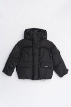 【プランク プロジェクト/PRANK PROJECT】のオーバーパファーダウンジャケット 人気、トレンドファッション・服の通販 founy(ファニー) ファッション Fashion レディースファッション Fashion for Women アウター Coat / Outerwear Collection レディースジャケット・軽アウター Jackets ジャケット Jacket, Outerwear スピンドル Spindle, Drawcord ダウン Down, Puffer フェザー Feather, Feather Detail 新作・新入荷 New Arrivals / New In 防寒 Cold Protection, Winter-Ready thumbnail BLK(ブラック)|ID: prp329100004714139 ipo3291000000034057633