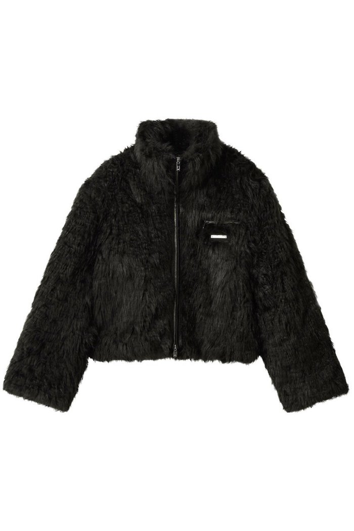 【プランク プロジェクト/PRANK PROJECT】のスタンドファーブルゾン インテリア・キッズ・メンズ・レディースファッション・服の通販 founy(ファニー) https://founy.com/ ファッション Fashion レディースファッション Fashion for Women アウター Coat / Outerwear Collection レディースジャケット・軽アウター Jackets ブルゾンジャケット・スポーティアウター Blouson Jackets インナー Innerwear ウェーブ Wavy Pattern ジャケット Jacket, Outerwear デニム Denim, Jeans Material トリミング Trimming, Decorative Edge フェイクファー Faux Fur, Imitation Fur ブルゾン Blouson, Bomber Jacket |ID: prp329100004714142 ipo3291000000035617174