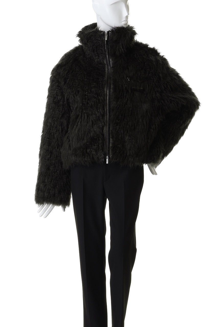 【プランク プロジェクト/PRANK PROJECT】のスタンドファーブルゾン 人気、トレンドファッション・服の通販 founy(ファニー) 　ファッション　Fashion　レディースファッション　Fashion for Women　アウター　Coat / Outerwear Collection　レディースジャケット・軽アウター　Jackets　ブルゾンジャケット・スポーティアウター　Blouson Jackets　インナー　Innerwear　ウェーブ　Wavy Pattern　ジャケット　Jacket, Outerwear　デニム　Denim, Jeans Material　トリミング　Trimming, Decorative Edge　フェイクファー　Faux Fur, Imitation Fur　ブルゾン　Blouson, Bomber Jacket　other-2|ID: prp329100004714142 ipo3291000000035984725