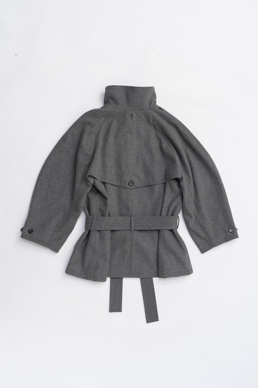 【プランク プロジェクト/PRANK PROJECT】のウールケープショートコート 人気、トレンドファッション・服の通販 founy(ファニー) 　ファッション　Fashion　レディースファッション　Fashion for Women　アウター　Coat / Outerwear Collection　コート・ロングコート・ピーコート　Long Coats, Peacoats & More　おすすめ　Recommended / Our Picks　ショート　Short, Short Length　スウェット / スエット　Sweatshirt, Sweatwear　スタンド　Stand Collar, Upright Stand　新作・新入荷　New Arrivals / New In　羽織　Haori, Light Jacket　other-5|ID: prp329100004714145 ipo3291000000034057697
