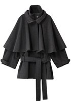 【プランク プロジェクト/PRANK PROJECT】のウールケープショートコート GRY(グレー)|ID: prp329100004714145 ipo3291000000036242591