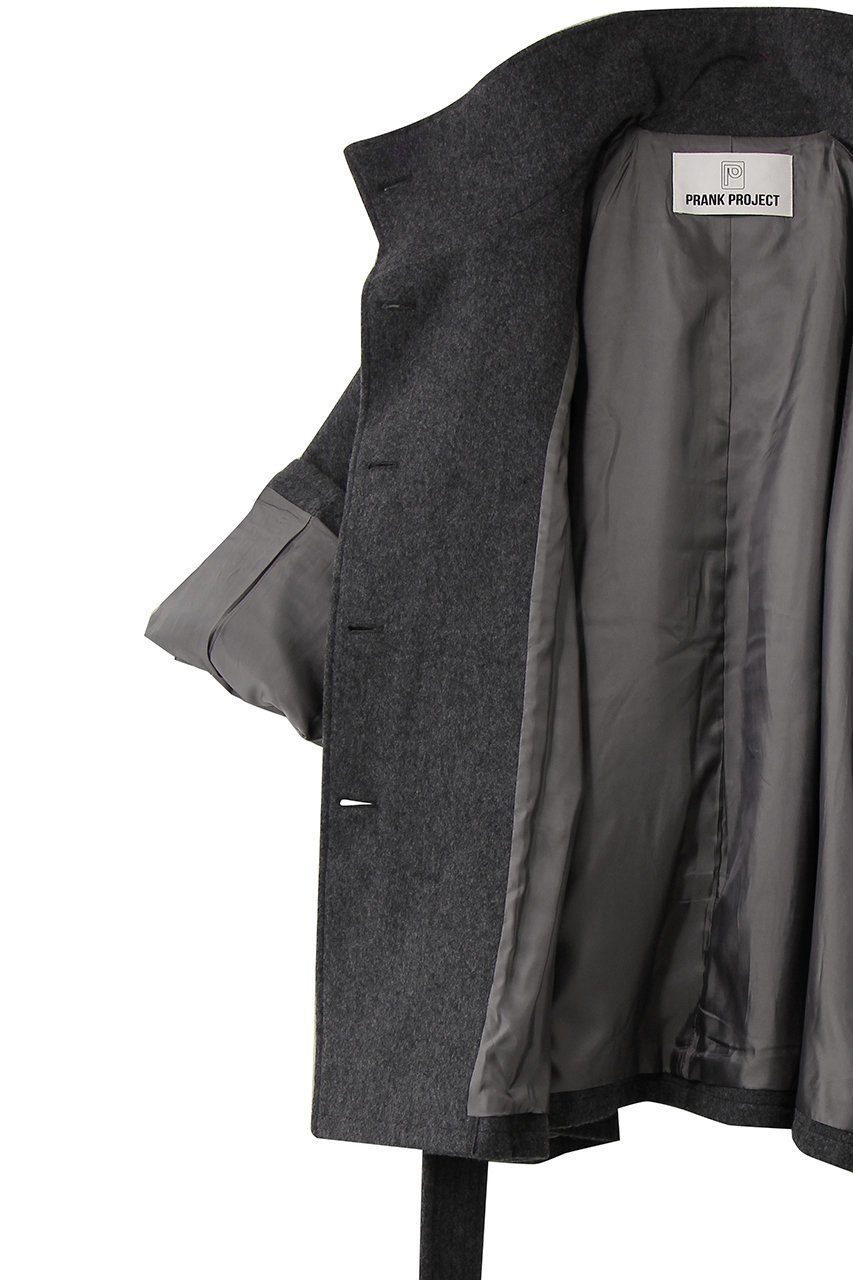 【プランク プロジェクト/PRANK PROJECT】のウールケープショートコート 人気、トレンドファッション・服の通販 founy(ファニー) 　ファッション　Fashion　レディースファッション　Fashion for Women　アウター　Coat / Outerwear Collection　コート・ロングコート・ピーコート　Long Coats, Peacoats & More　おすすめ　Recommended / Our Picks　ショート　Short, Short Length　スウェット / スエット　Sweatshirt, Sweatwear　スタンド　Stand Collar, Upright Stand　羽織　Haori, Light Jacket　other-6|ID: prp329100004714145 ipo3291000000036242599