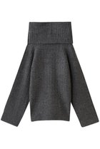 【プランク プロジェクト/PRANK PROJECT】のオフショルダーニット C.GRY(チャコールグレー)|ID: prp329100004714149 ipo3291000000036242648