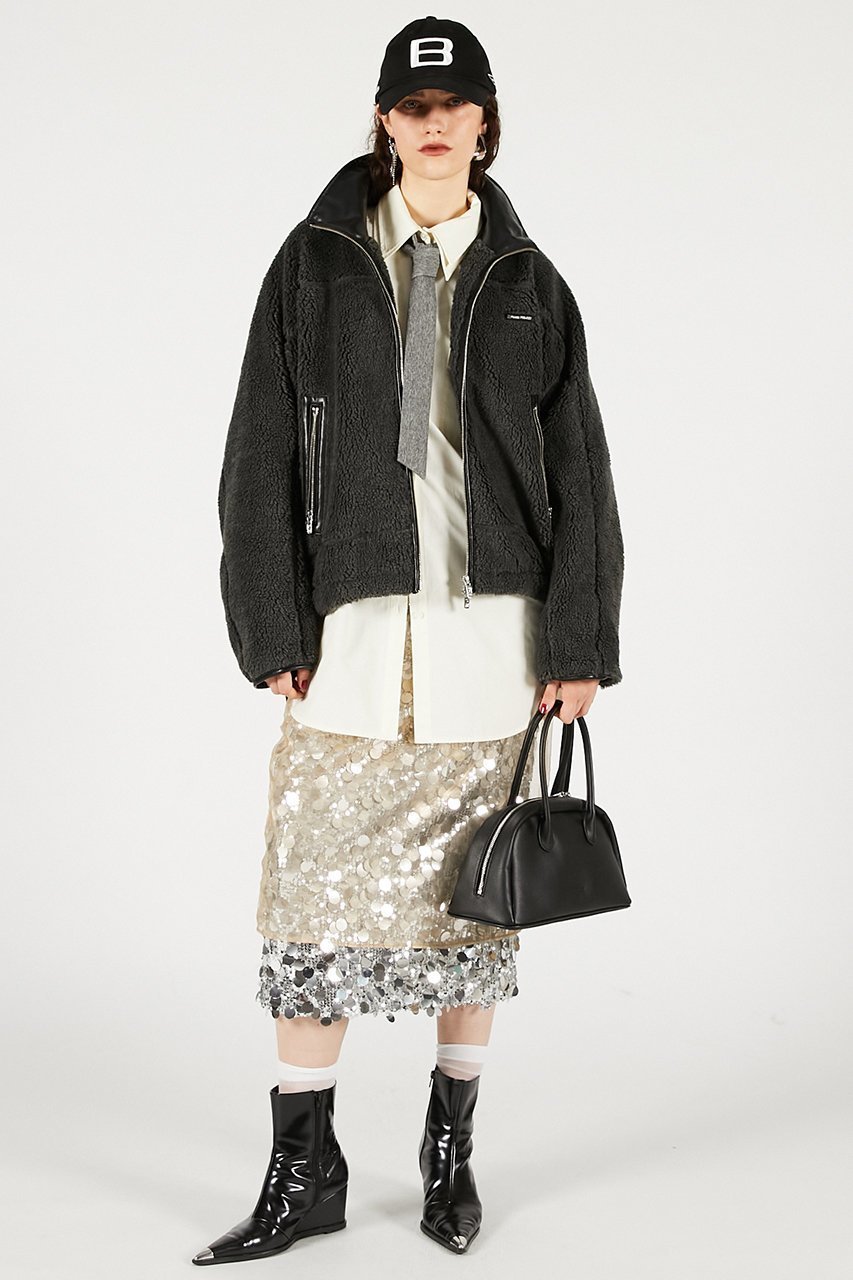 【プランク プロジェクト/PRANK PROJECT】のフリースジャケット 人気、トレンドファッション・服の通販 founy(ファニー) 　ファッション　Fashion　レディースファッション　Fashion for Women　アウター　Coat / Outerwear Collection　レディースジャケット・軽アウター　Jackets　ブルゾンジャケット・スポーティアウター　Blouson Jackets　おすすめ　Recommended / Our Picks　アウトドア　Outdoor Clothing　イタリア　Italy　ジャケット　Jacket, Outerwear　トリミング　Trimming, Decorative Edge　フェイクレザー　Faux Leather, PU Leather　フォルム　Silhouette, Form　ブルゾン　Blouson, Bomber Jacket　メタル　Metal, Metal Parts　新作・新入荷　New Arrivals / New In　other-6|ID: prp329100004714155 ipo3291000000034057797