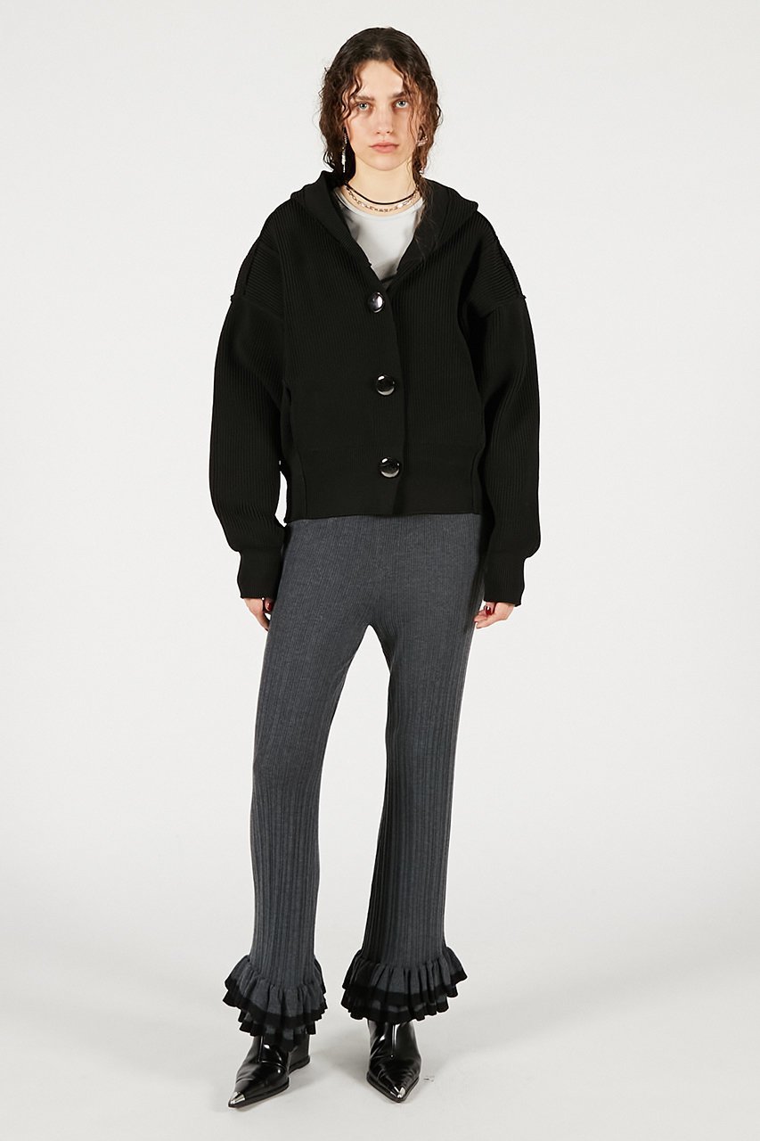 【プランク プロジェクト/PRANK PROJECT】のフリルヘムニットパンツ 人気、トレンドファッション・服の通販 founy(ファニー) 　ファッション　Fashion　レディースファッション　Fashion for Women　パンツ　Pants & Trousers　おすすめ　Recommended / Our Picks　フリル　Frill, Ruffle　新作・新入荷　New Arrivals / New In　other-2|ID: prp329100004714158 ipo3291000000034057822