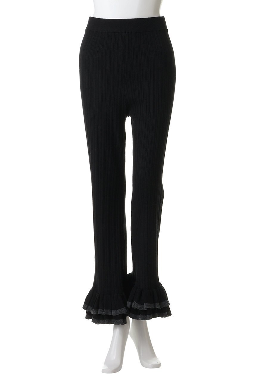 【プランク プロジェクト/PRANK PROJECT】のフリルヘムニットパンツ 人気、トレンドファッション・服の通販 founy(ファニー) 　ファッション　Fashion　レディースファッション　Fashion for Women　パンツ　Pants & Trousers　おすすめ　Recommended / Our Picks　フリル　Frill, Ruffle　other-5|ID: prp329100004714158 ipo3291000000034628346