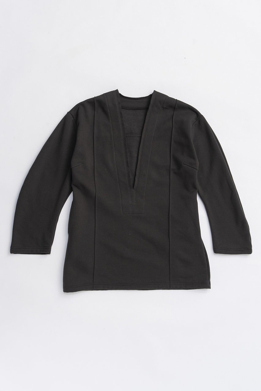 【プランク プロジェクト/PRANK PROJECT】のディープVネックスウェット 人気、トレンドファッション・服の通販 founy(ファニー) 　ファッション　Fashion　レディースファッション　Fashion for Women　トップス・カットソー　Cut & Sew Tops　シャツ・ブラウス・オフィスカジュアル　Elegant Blouses & Button-Ups　レディースパーカー・カジュアルフーディー　Casual Hoodies & Sweatshirts　ロングTシャツ・Tシャツ　Longline T-Shirts & Tees　スウェット・クルーネックトップス　Sweatshirts & Crewnecks / Relaxed Fit Sweat Tops　カットソー・ベーシックTシャツ　Cut-and-Sewn Tops / Stretch Tees & Basics　Vネックトップス　V-Neck Tops / V-Cut Neckline Shirts　インナー　Innerwear　スウェット / スエット　Sweatshirt, Sweatwear　セットアップ　Set-Up, Coordinated Outfit　フェミニン　Feminine, Girly　リラックス　Relax, Relaxed Fit　エレガント 上品　Elegant　新作・新入荷　New Arrivals / New In　 other-1|ID: prp329100004714161 ipo3291000000034057847
