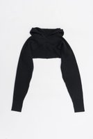 【プランク プロジェクト/PRANK PROJECT】のニットフードスリーブ 人気、トレンドファッション・服の通販 founy(ファニー) ファッション Fashion レディースファッション Fashion for Women バラクラバ Balaclava マフラー Scarf, Muffler ロング Long, Long-Length 新作・新入荷 New Arrivals / New In 羽織 Haori, Light Jacket |ID:prp329100004714166