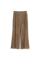 【アンクレイヴ/uncrave】の【10/1 12:00販売開始】シアーベロアリブ ギャザーパンツ ブラウン|ID: prp329100004714173 ipo3291000000034068865