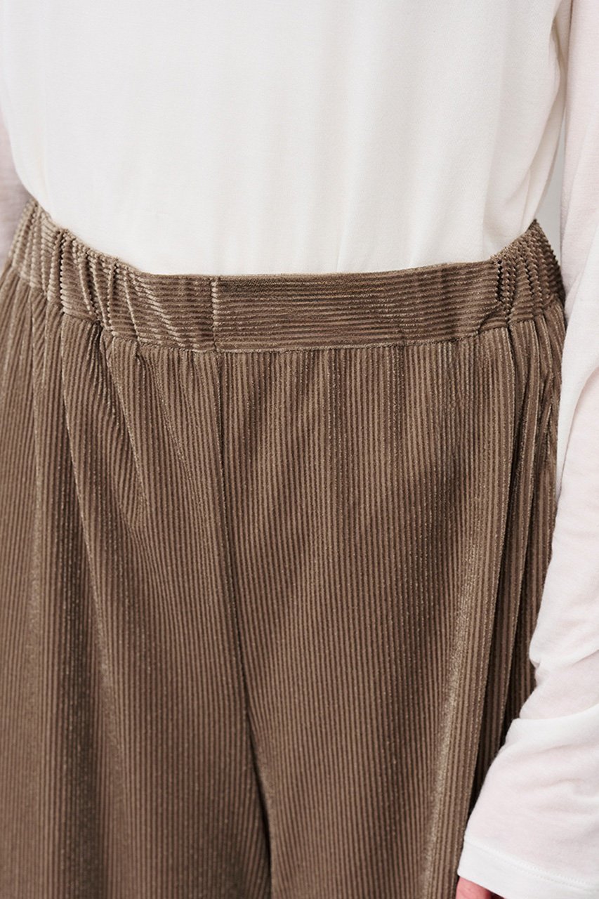 【アンクレイヴ/uncrave】のシアーベロアリブ ギャザーパンツ 人気、トレンドファッション・服の通販 founy(ファニー) 　ファッション　Fashion　レディースファッション　Fashion for Women　パンツ　Pants & Trousers　ギャザー　Gathered, Ruffled　シンプル　Simple, Minimal　セットアップ　Set-Up, Coordinated Outfit　ベロア　Velour, Soft Velvet　エレガント 上品　Elegant　other-6|ID: prp329100004714173 ipo3291000000034079156