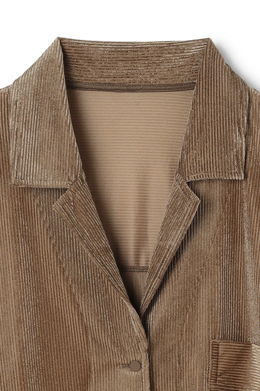 【アンクレイヴ/uncrave】の【10/1 12:00販売開始】シアーベロアリブ シャツ 人気、トレンドファッション・服の通販 founy(ファニー) 　ファッション　Fashion　レディースファッション　Fashion for Women　トップス・カットソー　Cut & Sew Tops　シャツ・ブラウス・オフィスカジュアル　Elegant Blouses & Button-Ups　ベロアトップス　Velour Tops / Velvet-Look Items　ギャザー　Gathered, Ruffled　シアー　Sheer, See-Through　スリーブ　Sleeve, Long Sleeve / Short Sleeve　セットアップ　Set-Up, Coordinated Outfit　パジャマ　Pajamas, Sleepwear　パターン　Pattern, Design Print　ベロア　Velour, Soft Velvet　ロング　Long, Long-Length　エレガント 上品　Elegant　新作・新入荷　New Arrivals / New In　other-3|ID: prp329100004714174 ipo3291000000034057960
