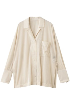 【アンクレイヴ/uncrave】 シアーベロアリブ シャツ人気、トレンドファッション・服の通販 founy(ファニー) ファッション Fashion レディースファッション Fashion for Women トップス・カットソー Cut & Sew Tops シャツ・ブラウス・オフィスカジュアル Elegant Blouses & Button-Ups ベロアトップス Velour Tops / Velvet-Look Items ギャザー Gathered, Ruffled シアー Sheer, See-Through スリーブ Sleeve, Long Sleeve / Short Sleeve セットアップ Set-Up, Coordinated Outfit パジャマ Pajamas, Sleepwear パターン Pattern, Design Print ベロア Velour, Soft Velvet ロング Long, Long-Length エレガント 上品 Elegant |ID:prp329100004714174