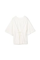 【アンクレイヴ/uncrave】の【10/1 12:00販売開始】プレーンジャージー 2WAYレースアップトップス 人気、トレンドファッション・服の通販 founy(ファニー) ファッション Fashion レディースファッション Fashion for Women トップス・カットソー Cut & Sew Tops シャツ・ブラウス・オフィスカジュアル Elegant Blouses & Button-Ups ロングTシャツ・Tシャツ Longline T-Shirts & Tees カットソー・ベーシックTシャツ Cut-and-Sewn Tops / Stretch Tees & Basics ギャザー Gathered, Ruffled ショート Short, Short Length スリーブ Sleeve, Long Sleeve / Short Sleeve ドレープ Drape, Draping Fabric フィット Fit, Slim Fit ベーシック Basic, Essential レース Lace, Lace Fabric 新作・新入荷 New Arrivals / New In |ID:prp329100004714176