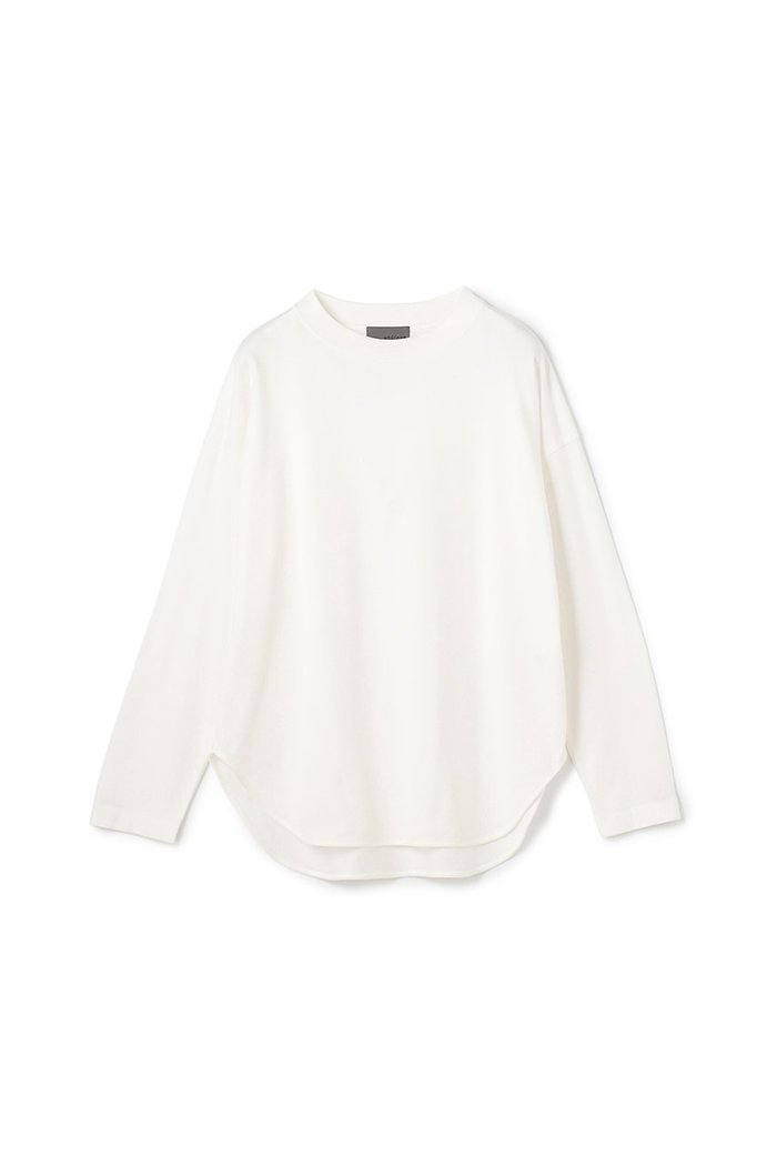 【アンクレイヴ/uncrave】の【10/1 12:00販売開始】プレーンジャージー ロンT インテリア・キッズ・メンズ・レディースファッション・服の通販 founy(ファニー) https://founy.com/ ファッション Fashion レディースファッション Fashion for Women トップス・カットソー Cut & Sew Tops シャツ・ブラウス・オフィスカジュアル Elegant Blouses & Button-Ups ロングTシャツ・Tシャツ Longline T-Shirts & Tees カットソー・ベーシックTシャツ Cut-and-Sewn Tops / Stretch Tees & Basics ギャザー Gathered, Ruffled スリーブ Sleeve, Long Sleeve / Short Sleeve バランス Balance, Style Balance フォルム Silhouette, Form ベーシック Basic, Essential モックネック Mock Neck, Short Turtleneck ロング Long, Long-Length 新作・新入荷 New Arrivals / New In 長袖 Long Sleeve, Full Sleeve |ID: prp329100004714177 ipo3291000000034057981