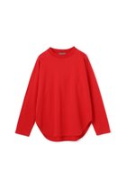 【アンクレイヴ/uncrave】の【10/1 12:00販売開始】プレーンジャージー ロンT 人気、トレンドファッション・服の通販 founy(ファニー) ファッション Fashion レディースファッション Fashion for Women トップス・カットソー Cut & Sew Tops シャツ・ブラウス・オフィスカジュアル Elegant Blouses & Button-Ups ロングTシャツ・Tシャツ Longline T-Shirts & Tees カットソー・ベーシックTシャツ Cut-and-Sewn Tops / Stretch Tees & Basics ギャザー Gathered, Ruffled スリーブ Sleeve, Long Sleeve / Short Sleeve バランス Balance, Style Balance フォルム Silhouette, Form ベーシック Basic, Essential モックネック Mock Neck, Short Turtleneck ロング Long, Long-Length 新作・新入荷 New Arrivals / New In 長袖 Long Sleeve, Full Sleeve thumbnail レッド|ID: prp329100004714177 ipo3291000000034057983