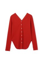 【アンクレイヴ/uncrave】の【10/1 12:00販売開始】ヴィンテージリブ 2WAYトップス 人気、トレンドファッション・服の通販 founy(ファニー) ファッション Fashion レディースファッション Fashion for Women トップス・カットソー Cut & Sew Tops シャツ・ブラウス・オフィスカジュアル Elegant Blouses & Button-Ups ロングTシャツ・Tシャツ Longline T-Shirts & Tees カットソー・ベーシックTシャツ Cut-and-Sewn Tops / Stretch Tees & Basics カーディガン Cardigan, Knitwear ストレッチ Stretch, Stretchy Fabric スリット Slit, Slit Detail スリーブ Sleeve, Long Sleeve / Short Sleeve テレコ Ribbed, Rib Stitch フィット Fit, Slim Fit ロング Long, Long-Length 新作・新入荷 New Arrivals / New In 長袖 Long Sleeve, Full Sleeve thumbnail レッド|ID: prp329100004714178 ipo3291000000034057993