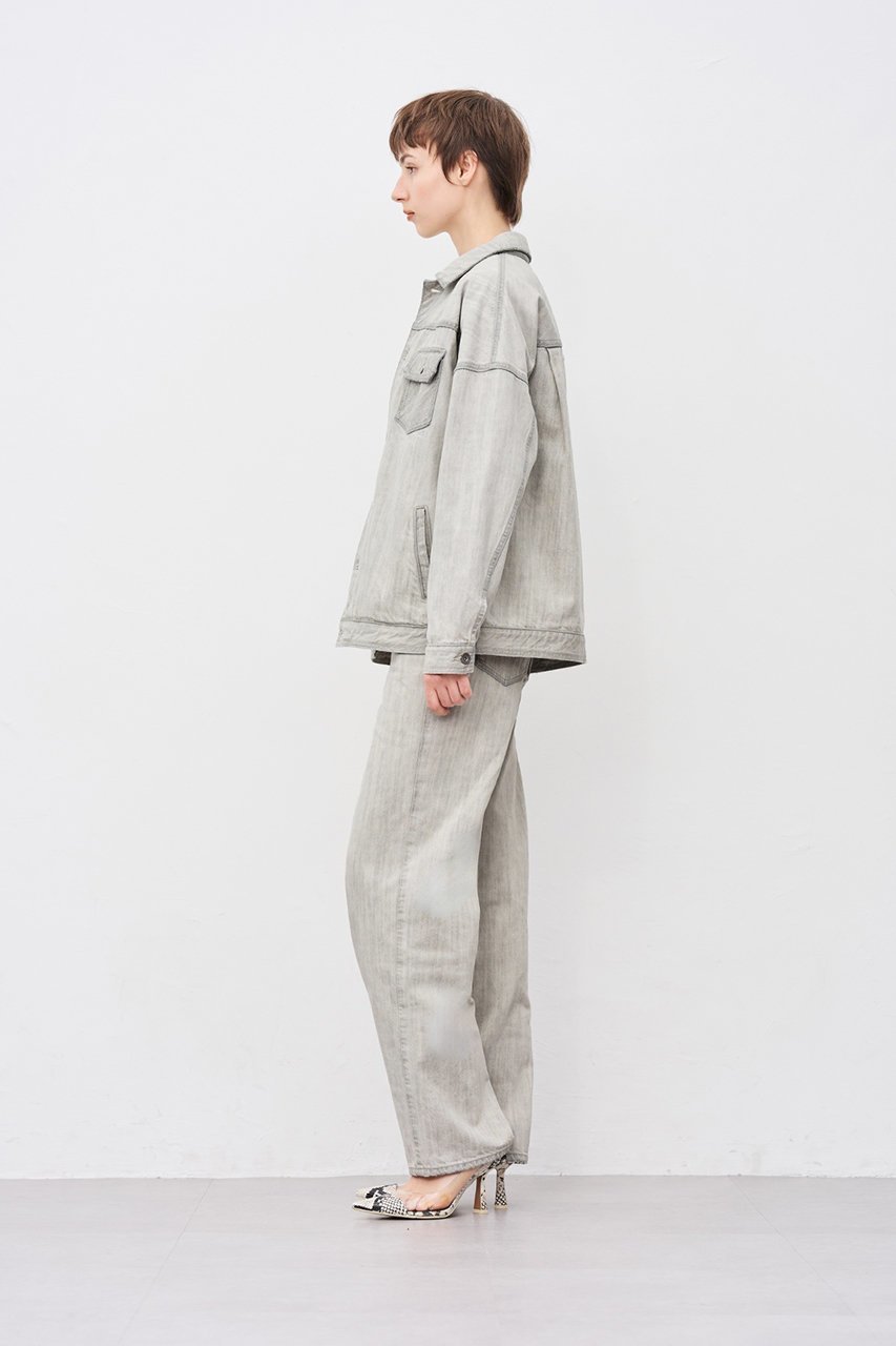 【アンクレイヴ/uncrave】の【upper hights×uncrave】THE LOOSE JEAN JK 人気、トレンドファッション・服の通販 founy(ファニー) 　ファッション　Fashion　レディースファッション　Fashion for Women　アウター　Coat / Outerwear Collection　レディースジャケット・軽アウター　Jackets　ジャケット　Jacket, Outerwear　デニム　Denim, Jeans Material　パターン　Pattern, Design Print　ヴィンテージ　Vintage Style　別注　Limited Edition, Custom Order　定番　Standard, Basic Item　other-8|ID: prp329100004714180 ipo3291000000036040870