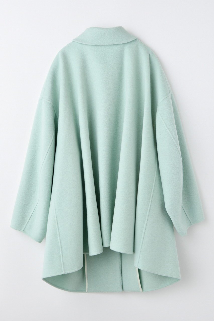 【エンフォルド/ENFOLD】のNAPE SOUTIEN-COLLAR COAT/コート 人気、トレンドファッション・服の通販 founy(ファニー) 　ファッション　Fashion　レディースファッション　Fashion for Women　アウター　Coat / Outerwear Collection　コート・ロングコート・ピーコート　Long Coats, Peacoats & More　クラシック　Classic, Timeless Style　スタンダード　Standard, Basic　ダブル　Double, Double-Breasted　バランス　Balance, Style Balance　パターン　Pattern, Design Print　フェイス　Face, Facial Design　ロング　Long, Long-Length　新作・新入荷　New Arrivals / New In　other-2|ID: prp329100004715318 ipo3291000000034068002