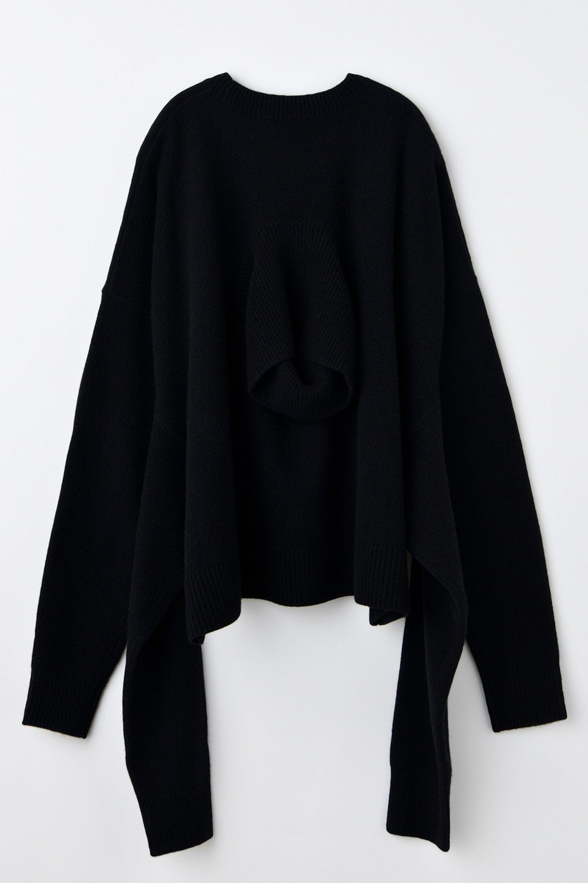 【エンフォルド/ENFOLD】のMANY-WAY PULLOVER/プルオーバー 人気、トレンドファッション・服の通販 founy(ファニー) 　ファッション　Fashion　レディースファッション　Fashion for Women　トップス・カットソー　Cut & Sew Tops　ニット　Knit Tops & Sweaters　カジュアルプルオーバー・ニットトップス　Pullovers & Knit Tops / Casual Pullovers　シンプル　Simple, Minimal　ドッキング　Docking, Mixed Material　パターン　Pattern, Design Print　新作・新入荷　New Arrivals / New In　other-3|ID: prp329100004715320 ipo3291000000034068011