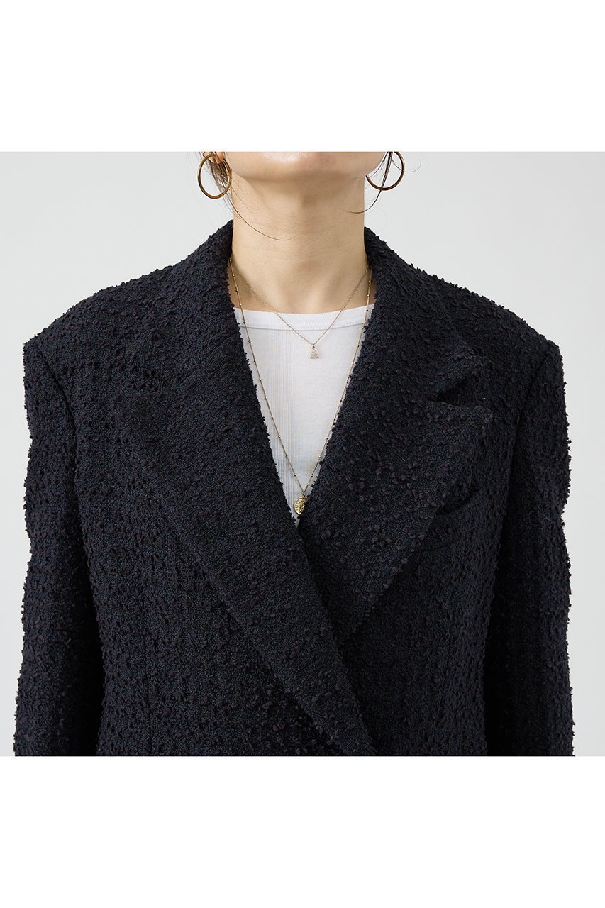 【デザイン ワークス/DESIGN WORKS】のツィードテーラードパールボタンジャケット 人気、トレンドファッション・服の通販 founy(ファニー) 　ファッション　Fashion　レディースファッション　Fashion for Women　アウター　Coat / Outerwear Collection　レディースジャケット・軽アウター　Jackets　おすすめ　Recommended / Our Picks　クラシック　Classic, Timeless Style　ジャケット　Jacket, Outerwear　ダウン　Down, Puffer　チェック　Check, Plaid, Tartan　デニム　Denim, Jeans Material　パール　Pearl, Pearl Accent　フォルム　Silhouette, Form　ミックス　Mix, Mixed Style　エレガント 上品　Elegant　新作・新入荷　New Arrivals / New In　other-6|ID: prp329100004715321 ipo3291000000034068018