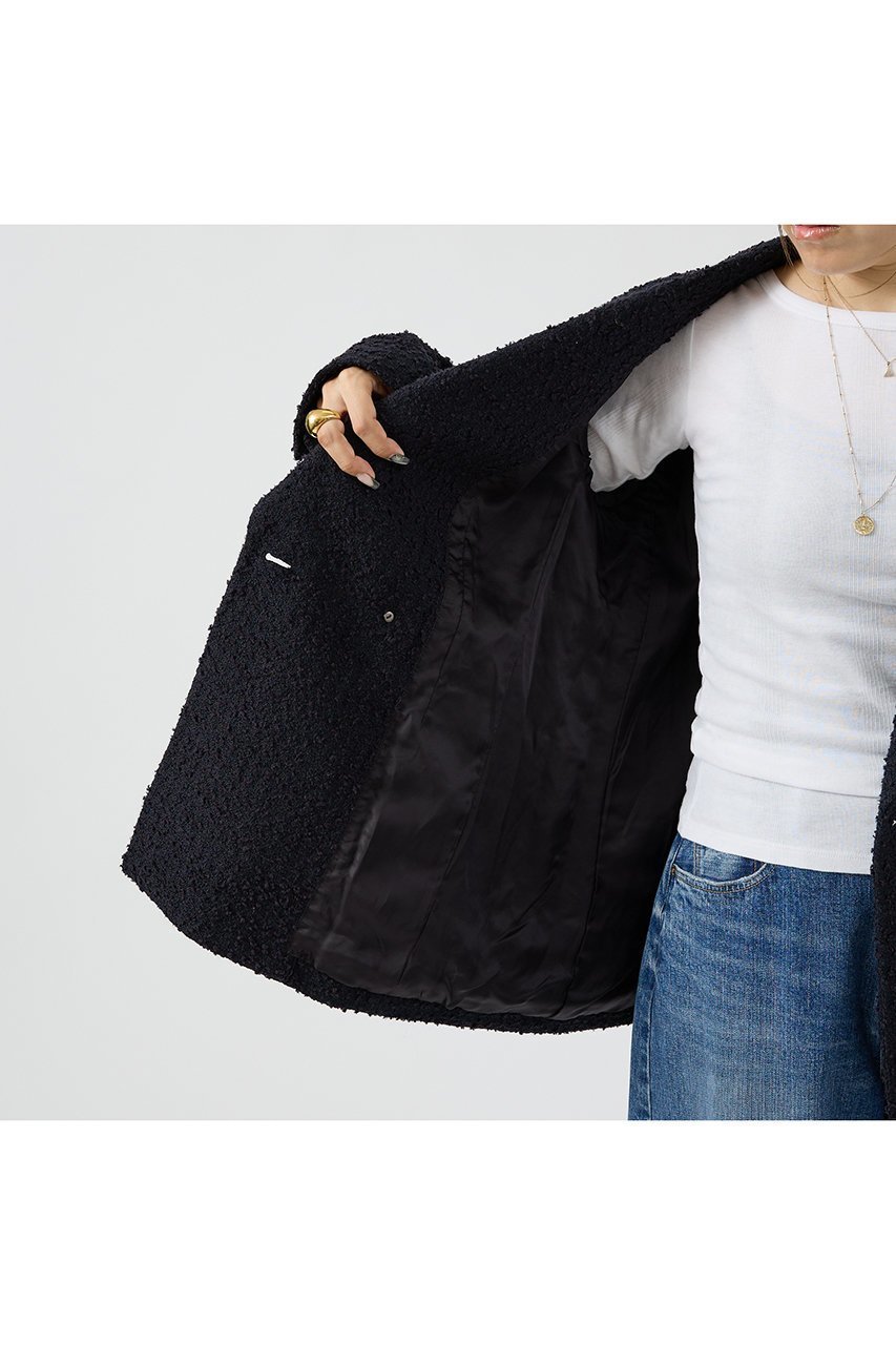 【デザイン ワークス/DESIGN WORKS】のツィードテーラードパールボタンジャケット 人気、トレンドファッション・服の通販 founy(ファニー) 　ファッション　Fashion　レディースファッション　Fashion for Women　アウター　Coat / Outerwear Collection　レディースジャケット・軽アウター　Jackets　おすすめ　Recommended / Our Picks　クラシック　Classic, Timeless Style　ジャケット　Jacket, Outerwear　ダウン　Down, Puffer　チェック　Check, Plaid, Tartan　デニム　Denim, Jeans Material　パール　Pearl, Pearl Accent　フォルム　Silhouette, Form　ミックス　Mix, Mixed Style　エレガント 上品　Elegant　other-8|ID: prp329100004715321 ipo3291000000035800566