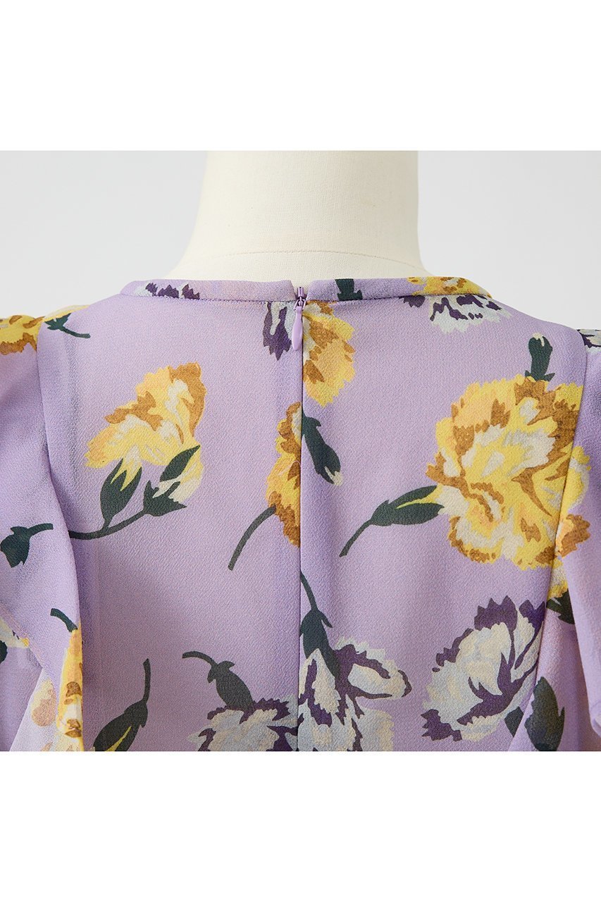 【デザイン ワークス/DESIGN WORKS】のフラワープリントリボン付きラッフルブラウス 人気、トレンドファッション・服の通販 founy(ファニー) ファッション Fashion レディースファッション Fashion for Women トップス・カットソー Cut & Sew Tops シャツ・ブラウス・オフィスカジュアル Elegant Blouses & Button-Ups 花柄・フラワープリント・モチーフ Floral Prints & Motifs / Flower Pattern Tops インナー Innerwear エレガント 上品 Elegant クラシカル Classical, Vintage-Inspired シンプル Simple, Minimal ジャケット Jacket, Outerwear スリーブ Sleeve, Long Sleeve / Short Sleeve ファブリック Fabric, Textile フェミニン Feminine, Girly プリント Print, Printed Pattern リボン Ribbon, Bow ロング Long, Long-Length 手描き Hand-Drawn, Illustrated other-7|ID: prp329100004715322 ipo3291000000035743896