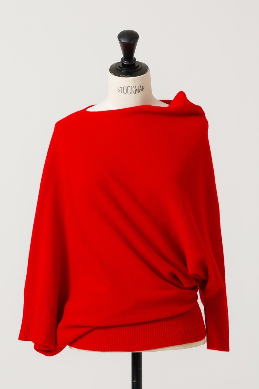 【デザイン ワークス/DESIGN WORKS】のウールホールガーメントアシメトリーニット インテリア・キッズ・メンズ・レディースファッション・服の通販 founy(ファニー) ファッション Fashion レディースファッション Fashion for Women トップス・カットソー Cut & Sew Tops ニット Knit Tops & Sweaters カジュアルプルオーバー・ニットトップス Pullovers & Knit Tops / Casual Pullovers おすすめ Recommended / Our Picks アクセサリー Fashion Accessories シンプル Simple, Minimal スタイリッシュ Stylish, Fashionable ドレープ Drape, Draping Fabric ホールガーメント WholeGarment, Seamless Knit ボトム Bottoms, Lower Wear 再入荷 Restock / Back in Stock レッド|ID: prp329100004715323 ipo3291000000034176691