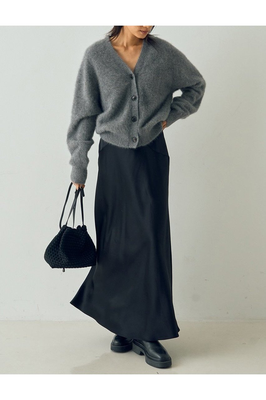 【デザイン ワークス/DESIGN WORKS】のセミフレアサテンスカート 人気、トレンドファッション・服の通販 founy(ファニー) 　ファッション　Fashion　レディースファッション　Fashion for Women　スカート　Skirts　ロングスカート　Long Skirts / Maxi & Midi Skirts　おすすめ　Recommended / Our Picks　なめらか　Smooth, Silky Texture　サテン　Satin, Glossy Fabric　シルバー　Silver, Metallic Silver　パターン　Pattern, Design Print　ロング　Long, Long-Length　エレガント 上品　Elegant　新作・新入荷　New Arrivals / New In　other-3|ID: prp329100004715324 ipo3291000000034068041