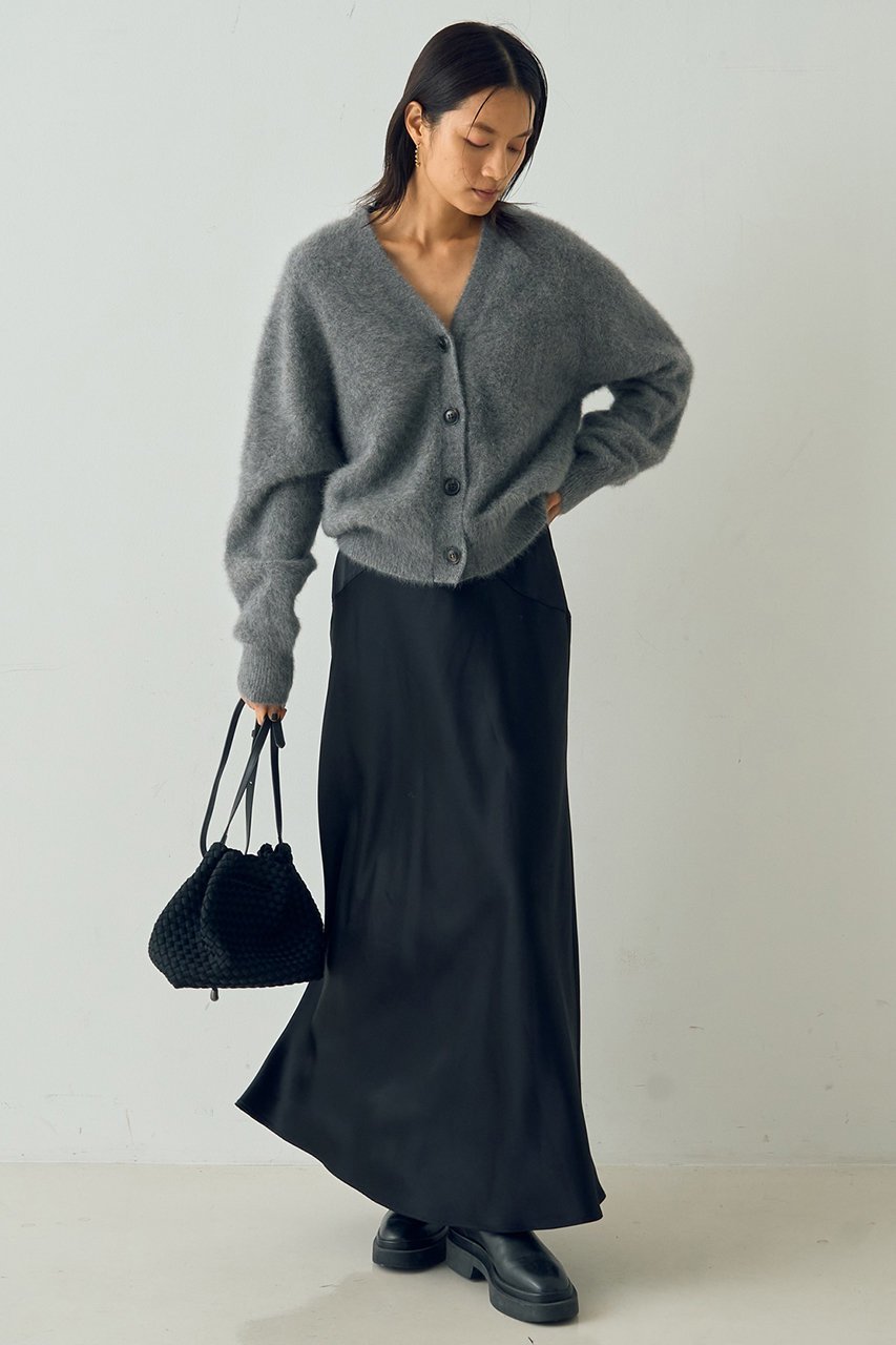 【デザイン ワークス/DESIGN WORKS】のセミフレアサテンスカート 大人の最旬トレンドファッション＆コーディネート founy(ファウニー) 　ファッション　Fashion　レディースファッション　Fashion for Women　スカート　Skirts　ロングスカート　Long Skirts / Maxi & Midi Skirts　おすすめ　Recommended / Our Picks　なめらか　Smooth, Silky Texture　サテン　Satin, Glossy Fabric　シルバー　Silver, Metallic Silver　パターン　Pattern, Design Print　ロング　Long, Long-Length　エレガント 上品　Elegant　other-3|ID: prp329100004715324 ipo3291000000036801864