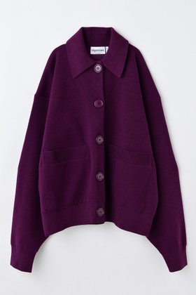 【ナゴンスタンス/nagonstans】のsoutien-collar knit cardigan/カーディガン 人気、トレンドファッション・服の通販 founy(ファニー) ファッション Fashion レディースファッション Fashion for Women トップス・カットソー Cut & Sew Tops ニット Knit Tops & Sweaters カーディガン・羽織り Layered Style Cardigans カーディガン Cardigan, Knitwear |ID:prp329100004715343