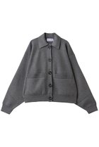 【ナゴンスタンス/nagonstans】のsoutien-collar knit cardigan/カーディガン Stone|ID: prp329100004715343 ipo3291000000035800649