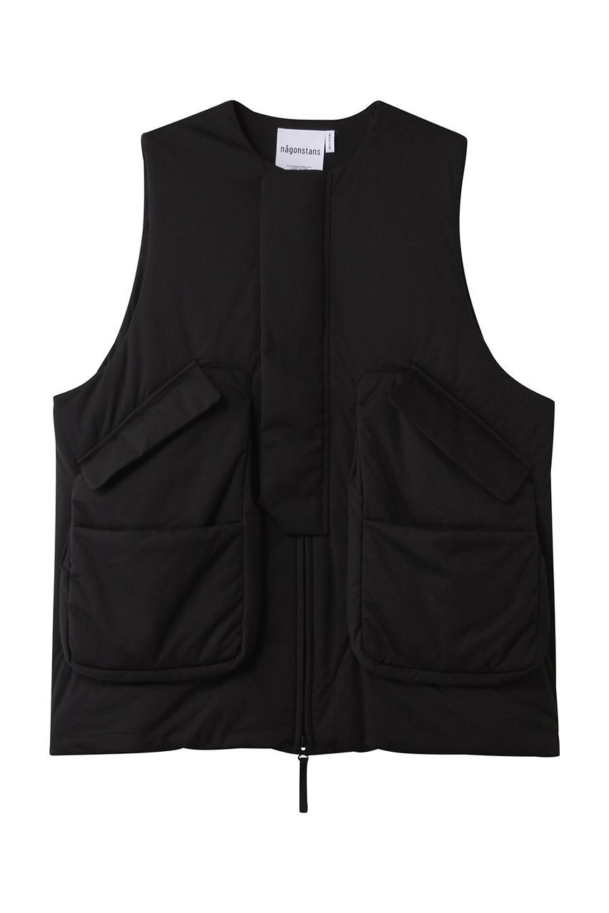 【ナゴンスタンス/nagonstans】のpocket vest/ベスト インテリア・キッズ・メンズ・レディースファッション・服の通販 founy(ファニー) 　ファッション　Fashion　レディースファッション　Fashion for Women　アウター　Coat / Outerwear Collection　レディースジャケット・軽アウター　Jackets　コーティング　Coating, Coated Finish　ジャケット　Jacket, Outerwear　ストレッチ　Stretch, Stretchy Fabric　ベスト　Vest, Waistcoat　ポケット　Pocket, Pocket Detail　Black|ID: prp329100004715348 ipo3291000000035678424