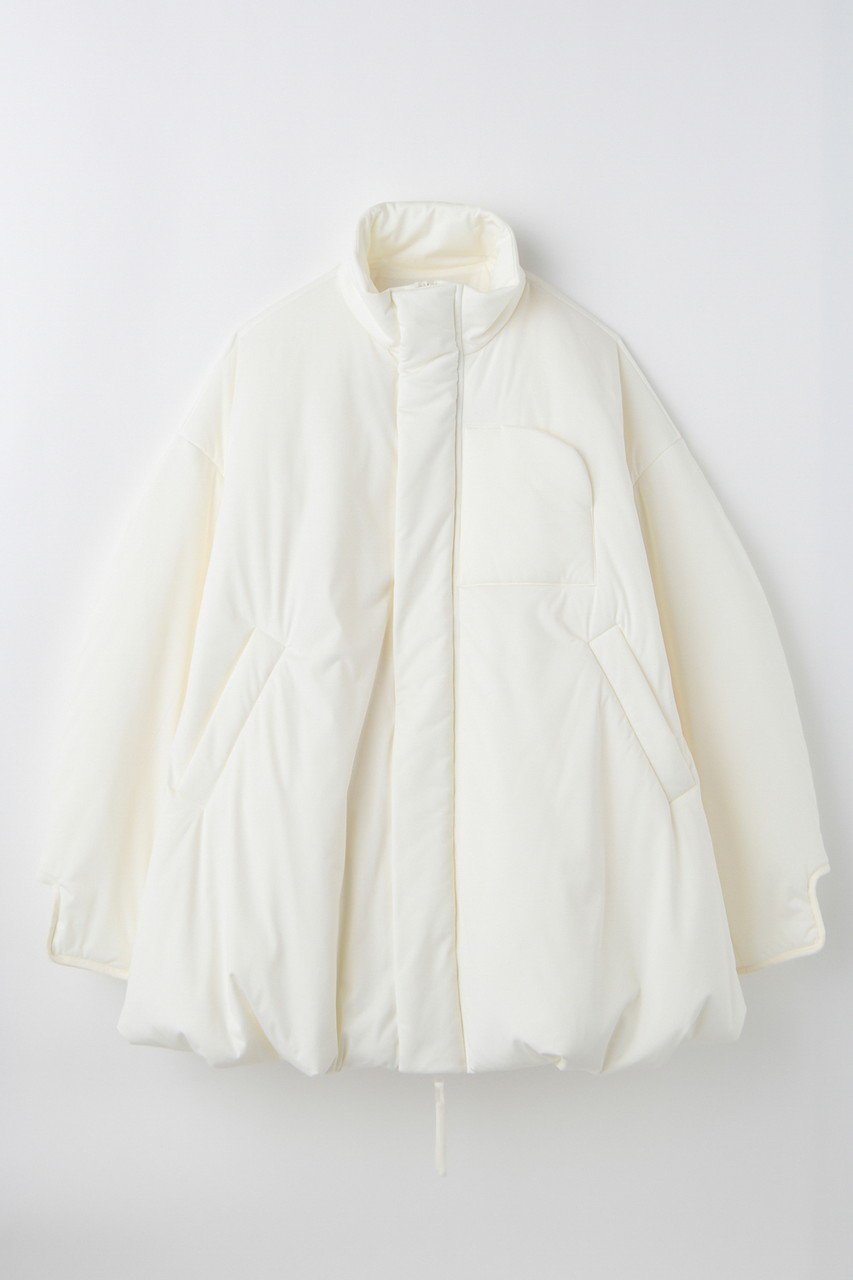 【ナゴンスタンス/nagonstans】のtuck-hem blouson/ブルゾン インテリア・キッズ・メンズ・レディースファッション・服の通販 founy(ファニー) 　ファッション　Fashion　レディースファッション　Fashion for Women　アウター　Coat / Outerwear Collection　レディースジャケット・軽アウター　Jackets　ブルゾンジャケット・スポーティアウター　Blouson Jackets　なめらか　Smooth, Silky Texture　コーティング　Coating, Coated Finish　ジャケット　Jacket, Outerwear　ストレッチ　Stretch, Stretchy Fabric　バルーン　Balloon, Balloon Silhouette　ブルゾン　Blouson, Bomber Jacket　リラックス　Relax, Relaxed Fit　ワイド　Wide, Wide Fit　新作・新入荷　New Arrivals / New In　Mushroom|ID: prp329100004715349 ipo3291000000034068173