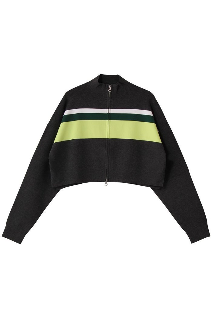 【エンフォルド/ENFOLD】のZIP CARDIGAN/カーディガン インテリア・キッズ・メンズ・レディースファッション・服の通販 founy(ファウニー) https://founy.com/ ファッション Fashion レディースファッション Fashion for Women トップス・カットソー Cut & Sew Tops ニット Knit Tops & Sweaters カーディガン・羽織り Layered Style Cardigans インナー Innerwear カーディガン Cardigan, Knitwear ストレッチ Stretch, Stretchy Fabric ハイネック High Neck, Mock Neck バランス Balance, Style Balance フィット Fit, Slim Fit 切替 Switching, Contrast Panel |ID: prp329100004715353 ipo3291000000036754189