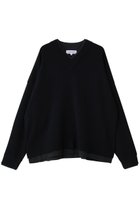 【エンフォルド/ENFOLD】のFAKE-LAYERED PULLOVER/プルオーバー 人気、トレンドファッション・服の通販 founy(ファニー) ファッション Fashion レディースファッション Fashion for Women トップス・カットソー Cut & Sew Tops ニット Knit Tops & Sweaters カジュアルプルオーバー・ニットトップス Pullovers & Knit Tops / Casual Pullovers 定番 Standard, Basic Item thumbnail ダークネイビー|ID: prp329100004715354 ipo3291000000036827595