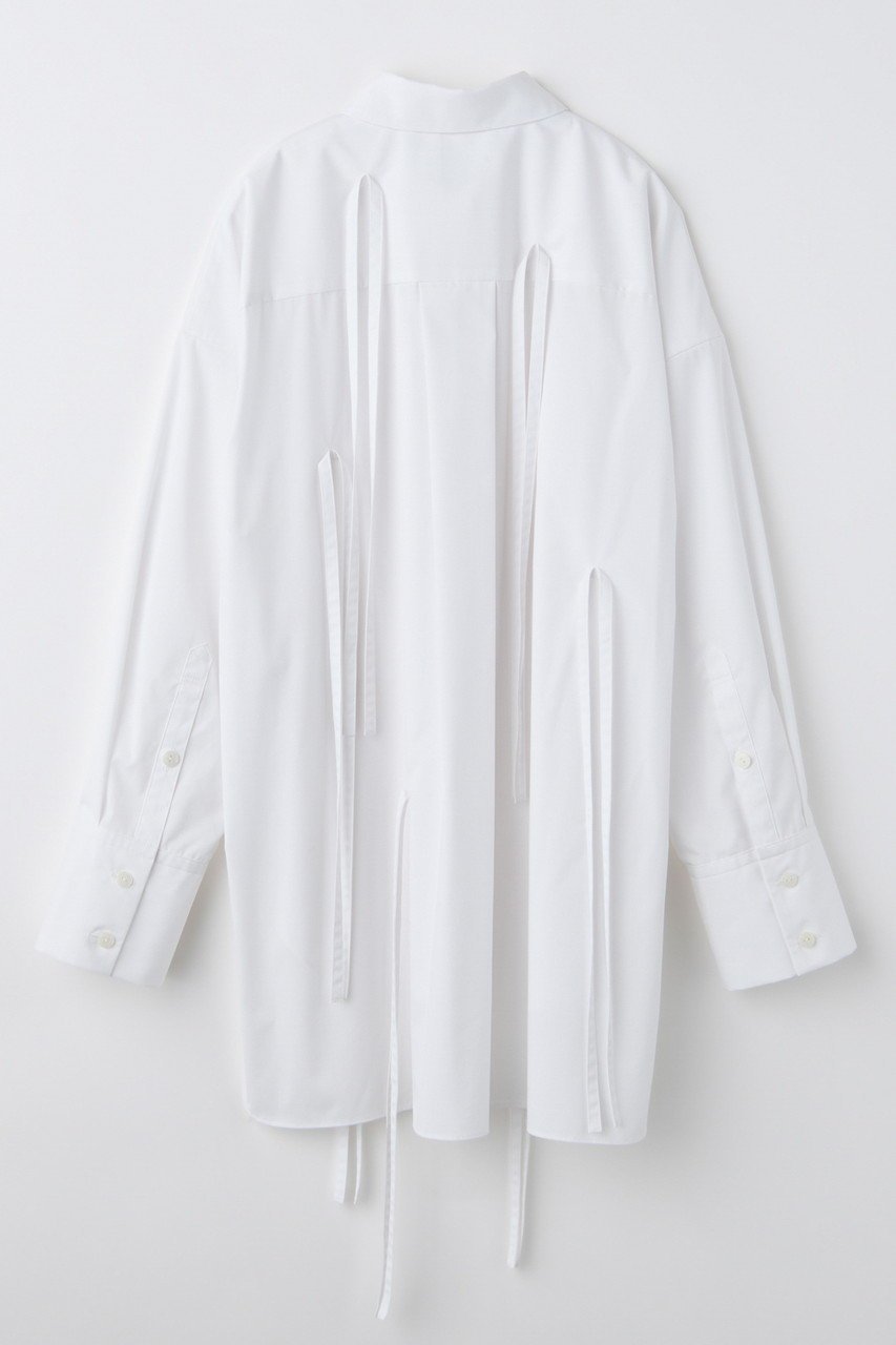 【エンフォルド/ENFOLD】のRIBBON SHIRT/シャツ 人気、トレンドファッション・服の通販 founy(ファニー) 　ファッション　Fashion　レディースファッション　Fashion for Women　トップス・カットソー　Cut & Sew Tops　シャツ・ブラウス・オフィスカジュアル　Elegant Blouses & Button-Ups　おすすめ　Recommended / Our Picks　スリーブ　Sleeve, Long Sleeve / Short Sleeve　ドレープ　Drape, Draping Fabric　フリンジ　Fringe, Tassel　リボン　Ribbon, Bow　ロング　Long, Long-Length　新作・新入荷　New Arrivals / New In　羽織　Haori, Light Jacket　other-2|ID: prp329100004715358 ipo3291000000034068207