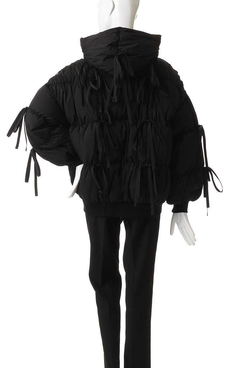 【エンフォルド/ENFOLD】のRIBBON DOWN-JACKET/ダウンジャケット 人気、トレンドファッション・服の通販 founy(ファニー) 　ファッション　Fashion　レディースファッション　Fashion for Women　アウター　Coat / Outerwear Collection　コート・ロングコート・ピーコート　Long Coats, Peacoats & More　レディースジャケット・軽アウター　Jackets　クッション　Cushion, Throw Pillow　ジャケット　Jacket, Outerwear　ストレッチ　Stretch, Stretchy Fabric　ダウン　Down, Puffer　リボン　Ribbon, Bow　ルーズ　Loose, Oversized　other-4|ID: prp329100004715363 ipo3291000000035800726