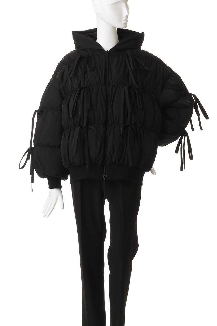 【エンフォルド/ENFOLD】のRIBBON DOWN-JACKET/ダウンジャケット 人気、トレンドファッション・服の通販 founy(ファニー) 　ファッション　Fashion　レディースファッション　Fashion for Women　アウター　Coat / Outerwear Collection　コート・ロングコート・ピーコート　Long Coats, Peacoats & More　レディースジャケット・軽アウター　Jackets　クッション　Cushion, Throw Pillow　ジャケット　Jacket, Outerwear　ストレッチ　Stretch, Stretchy Fabric　ダウン　Down, Puffer　リボン　Ribbon, Bow　ルーズ　Loose, Oversized　other-7|ID: prp329100004715363 ipo3291000000035800732