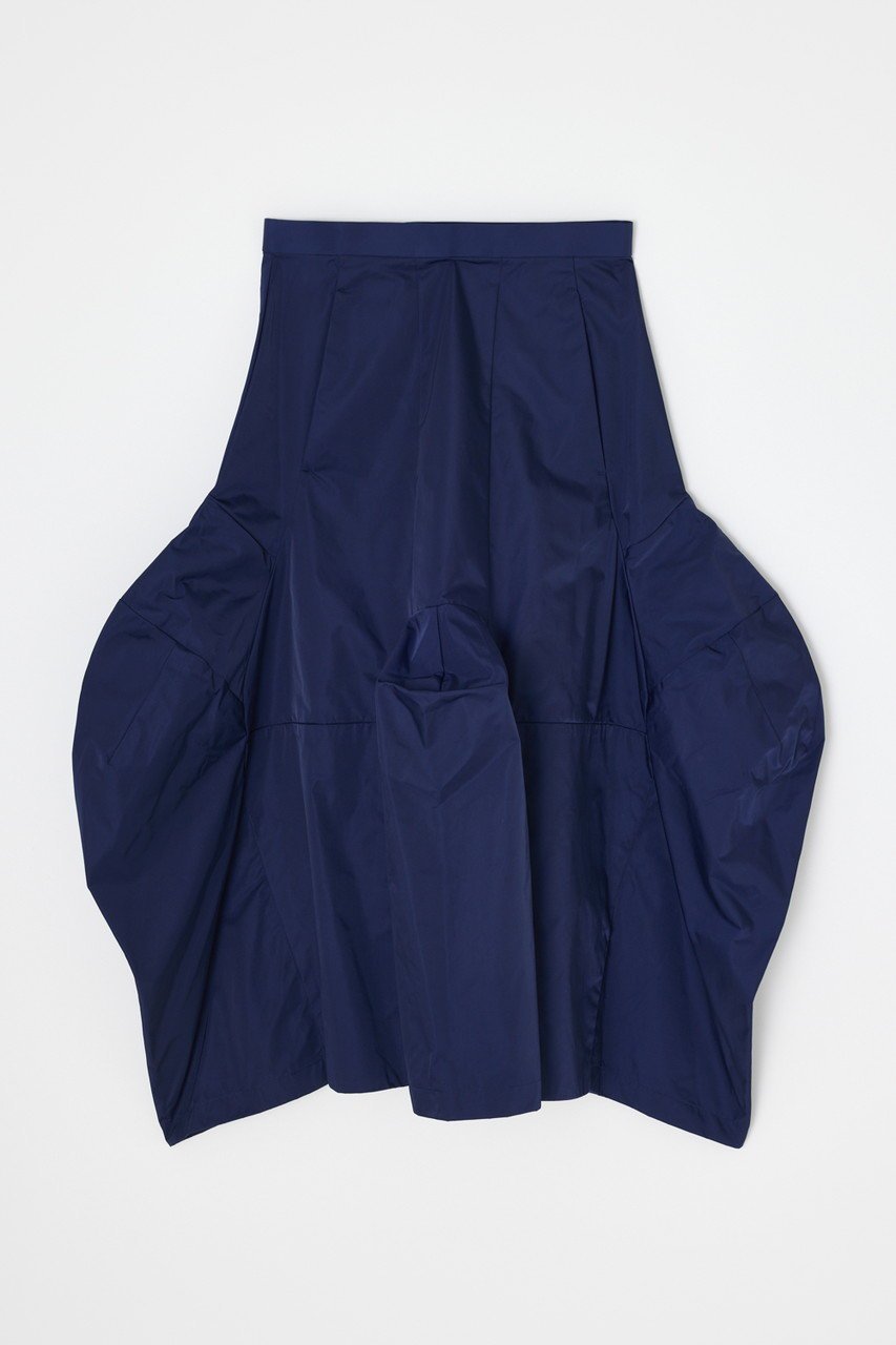 【エンフォルド/ENFOLD】のSOLID MIDI-SKIRT/スカート インテリア・キッズ・メンズ・レディースファッション・服の通販 founy(ファニー) 　ファッション　Fashion　レディースファッション　Fashion for Women　スカート　Skirts　ロングスカート　Long Skirts / Maxi & Midi Skirts　おすすめ　Recommended / Our Picks　ソックス　Socks, Hosiery　タイツ　Tights, Legwear　ツイル　Twist, Twisted Detail　フォルム　Silhouette, Form　フロント　Front, Front Design　ロング　Long, Long-Length　エレガント 上品　Elegant　ダークブルー|ID: prp329100004715364 ipo3291000000034068236